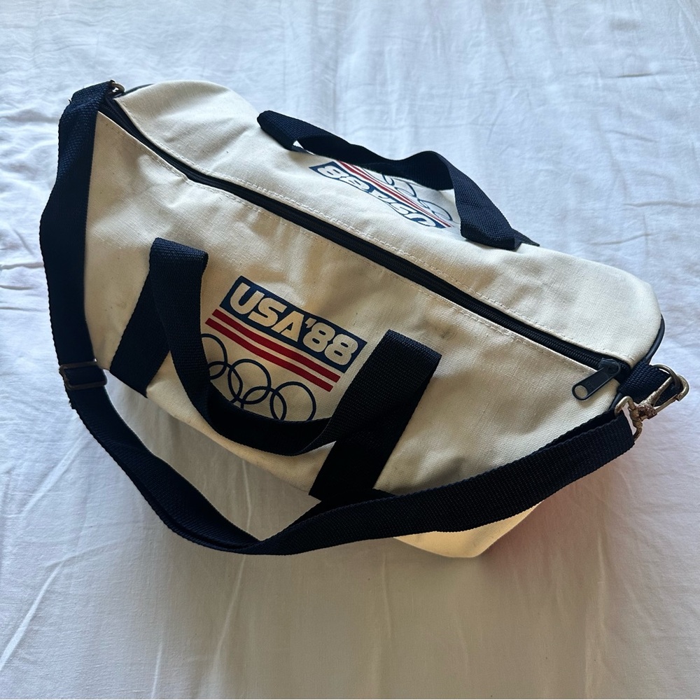 Vintage USA 1988 Olympics gym bag